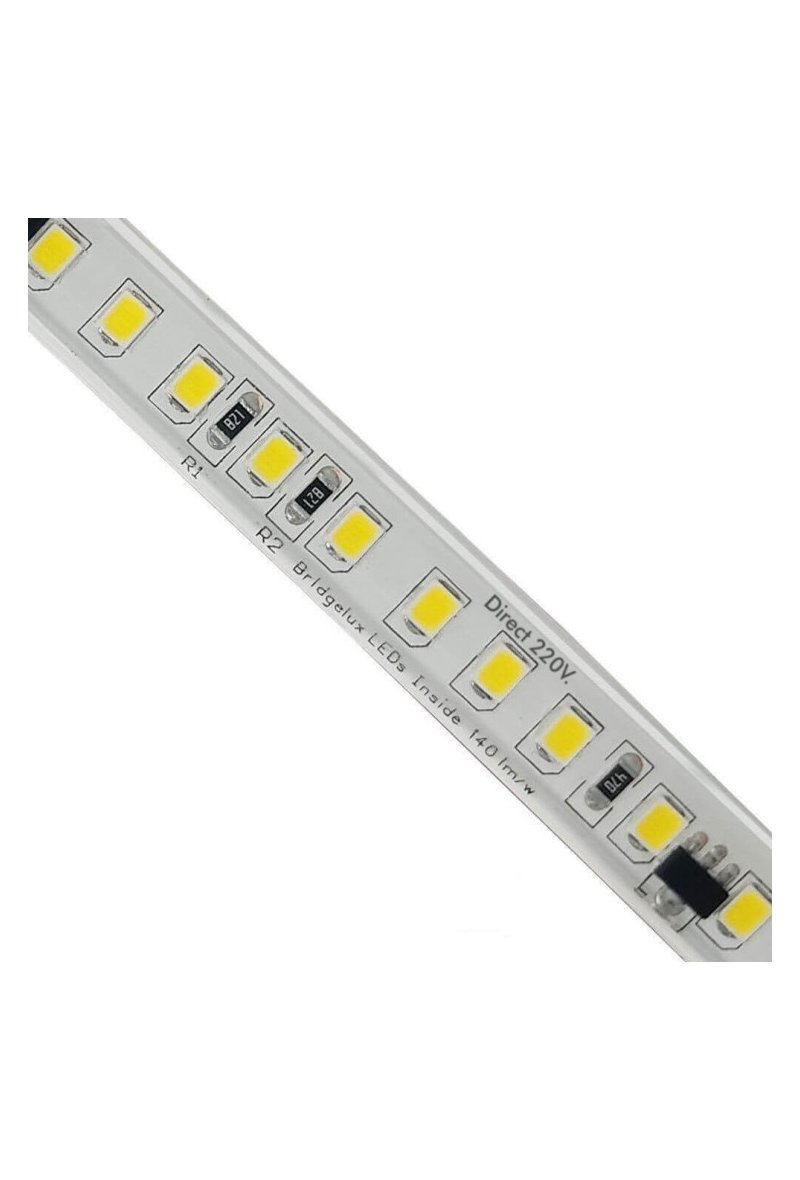 Ruban LED 220V | 140xLED/m | 20m | SMD2835 | 2566Lm/M| 19W/M | IP67 | Coupez tous les 10cm