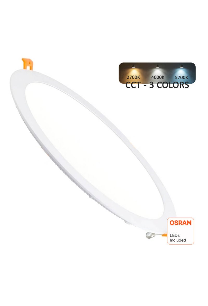 Downlight Slim LED Circulaire 30W - CCT - OSRAM CHIP DURIS E 2835