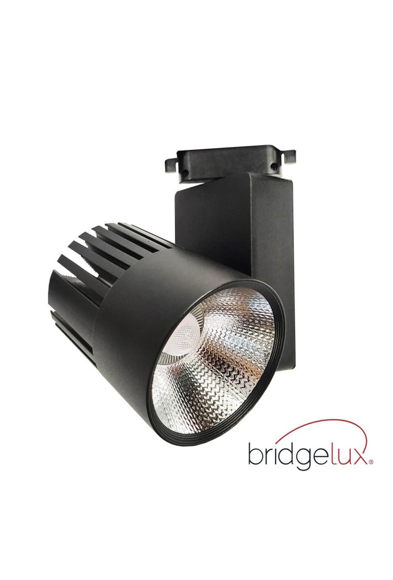 Spot LED 40W GRAZ Noir BRIDGELUX Chip rail Monophasé CRI +98