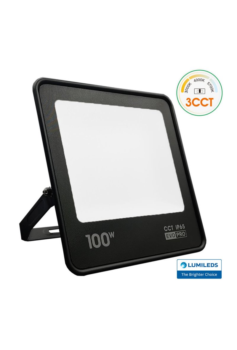 Projecteur LED Extérieur 100W - CCT - EVO PRO - Puce Lumileds