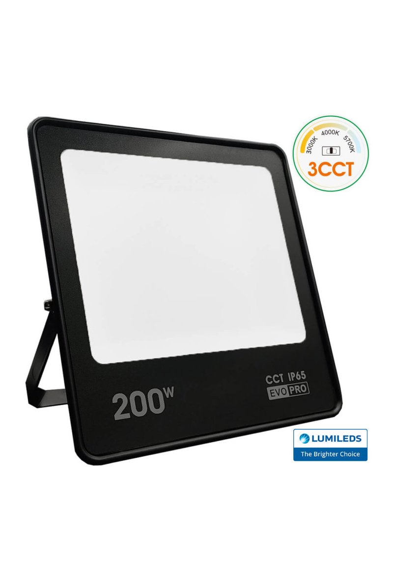 Projecteur LED Extérieur 200W - CCT - EVO PRO - Puce Lumileds