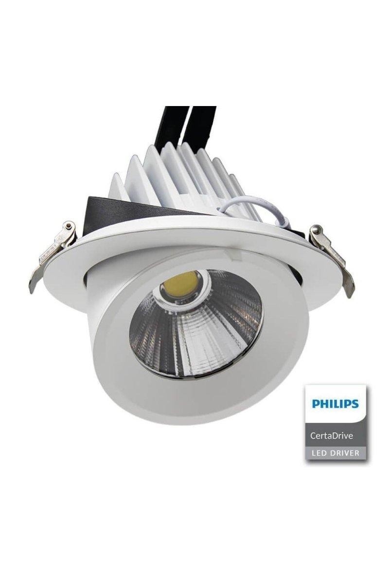 Downlight LED Encastrable 44W - IP20 - 24º - CCT - Philips CertaDrive