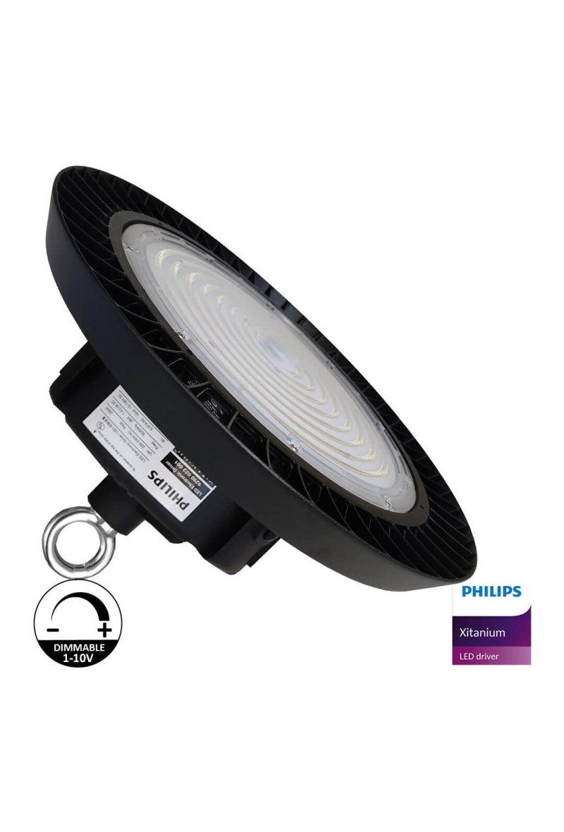 Cloche LED 200W -170Lm/W- UFO NEW ITALY PHILIPS XITANIUM - 1-10V DIM