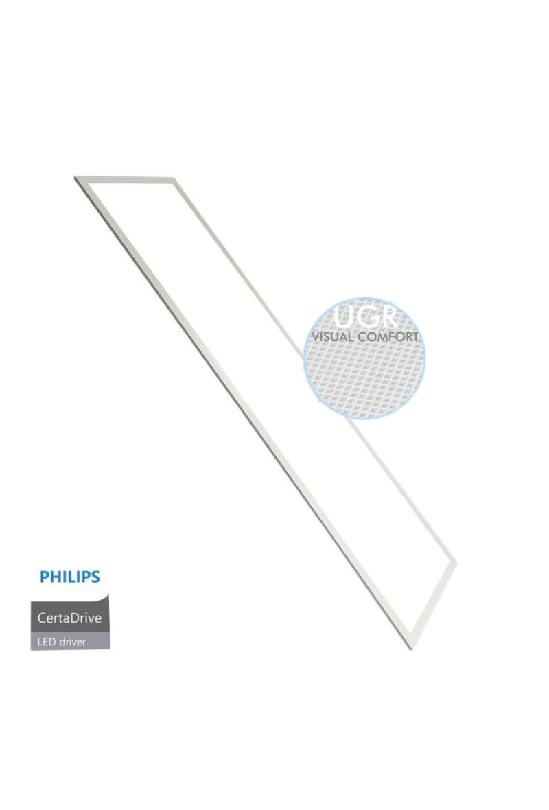 PACK 10 Dalle LED 120x30 44W - Philips CertaDrive - UGR17 - CRI+92